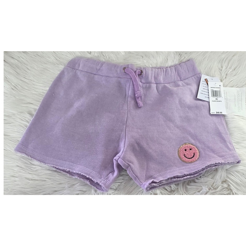 Vintage Havana Fleece Shorts Lilac (L)